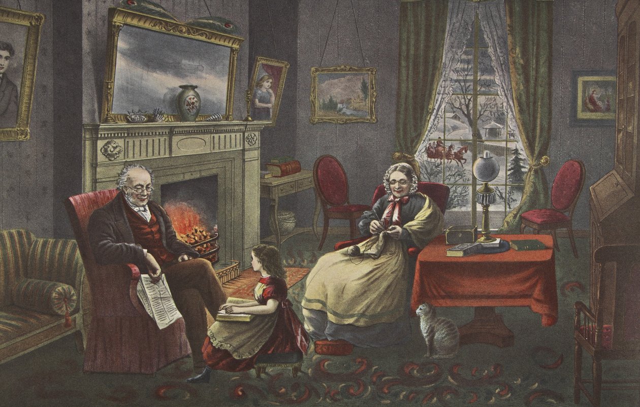 Les Quatre Saisons de la Vie - Vieillesse, La Saison du Repos - American School