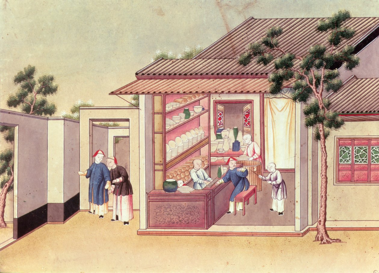 Boutique de porcelaine - Chinese School