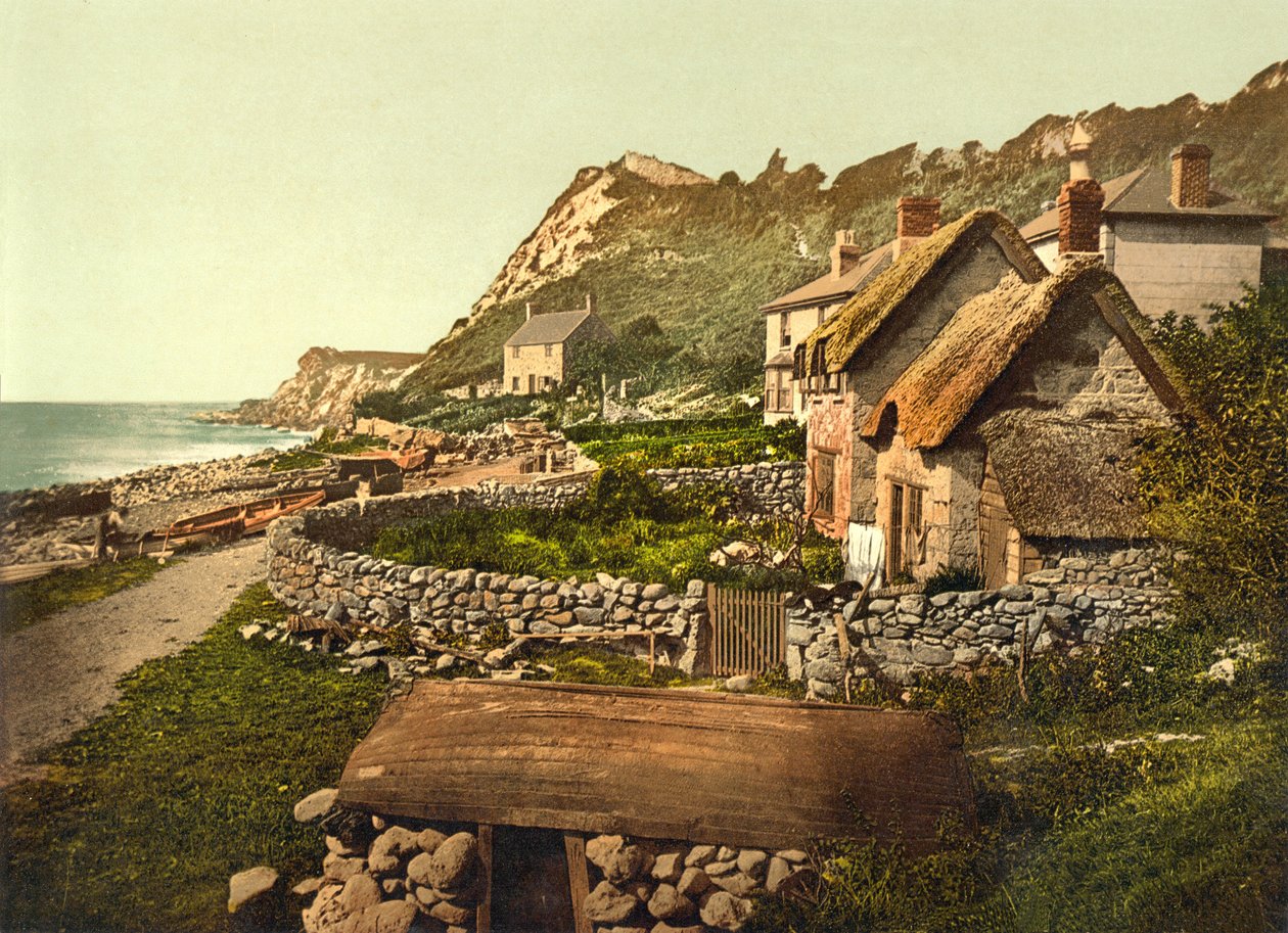 Falaises, Shanklin, IOW, pub. c.1890 - 1900 - English Photographer