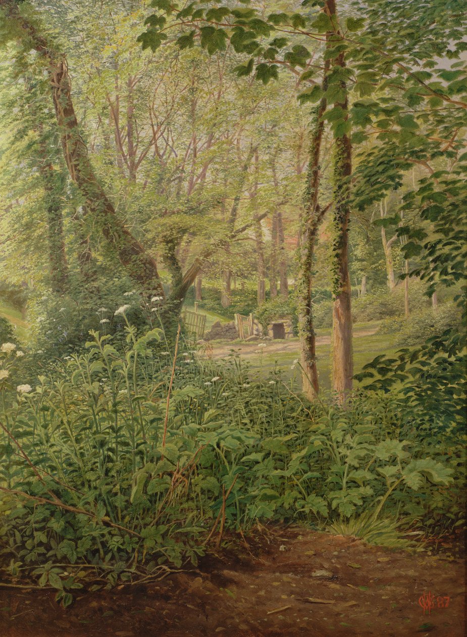 Une Clairière dans les Bois - English School