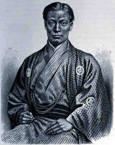 Érudit japonais, le compagnon du défunt Col. von Seibold, de The History of Mankind, Vol.III, par Prof. Friedrich Ratzel, 1898 - English School