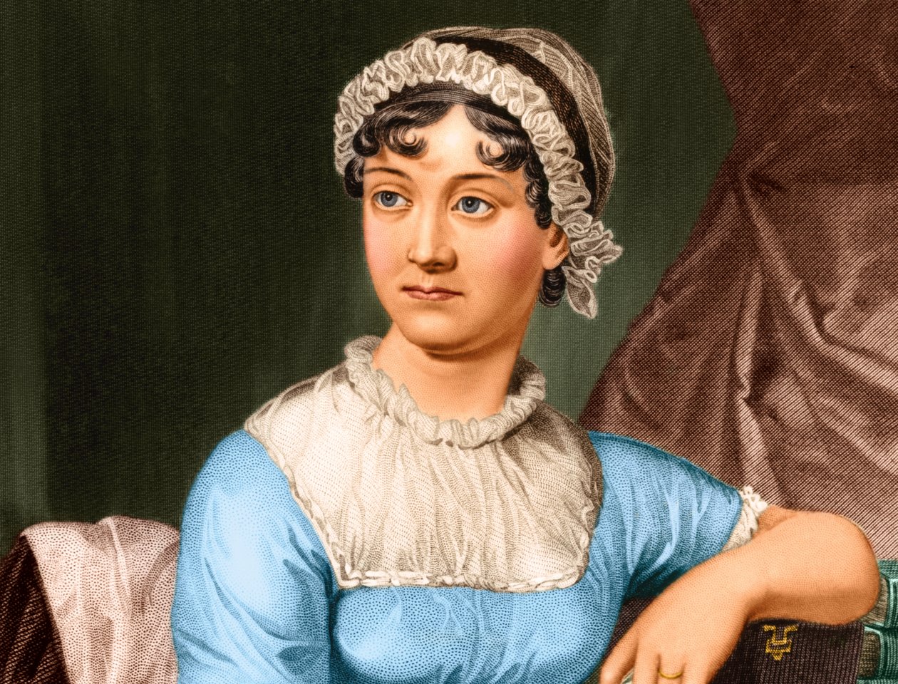 Portrait de Jane Austen - English School