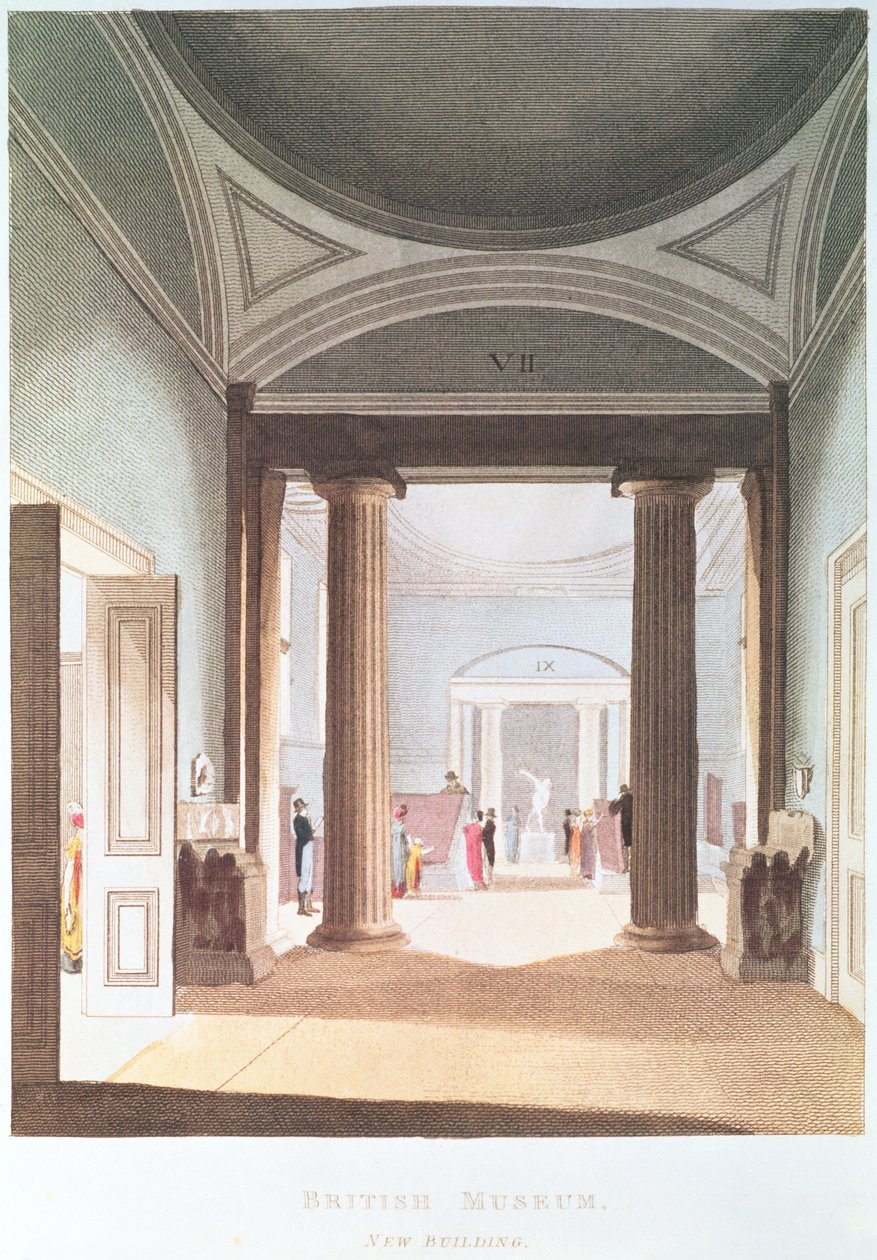 Le nouveau bâtiment du British Museum - English School