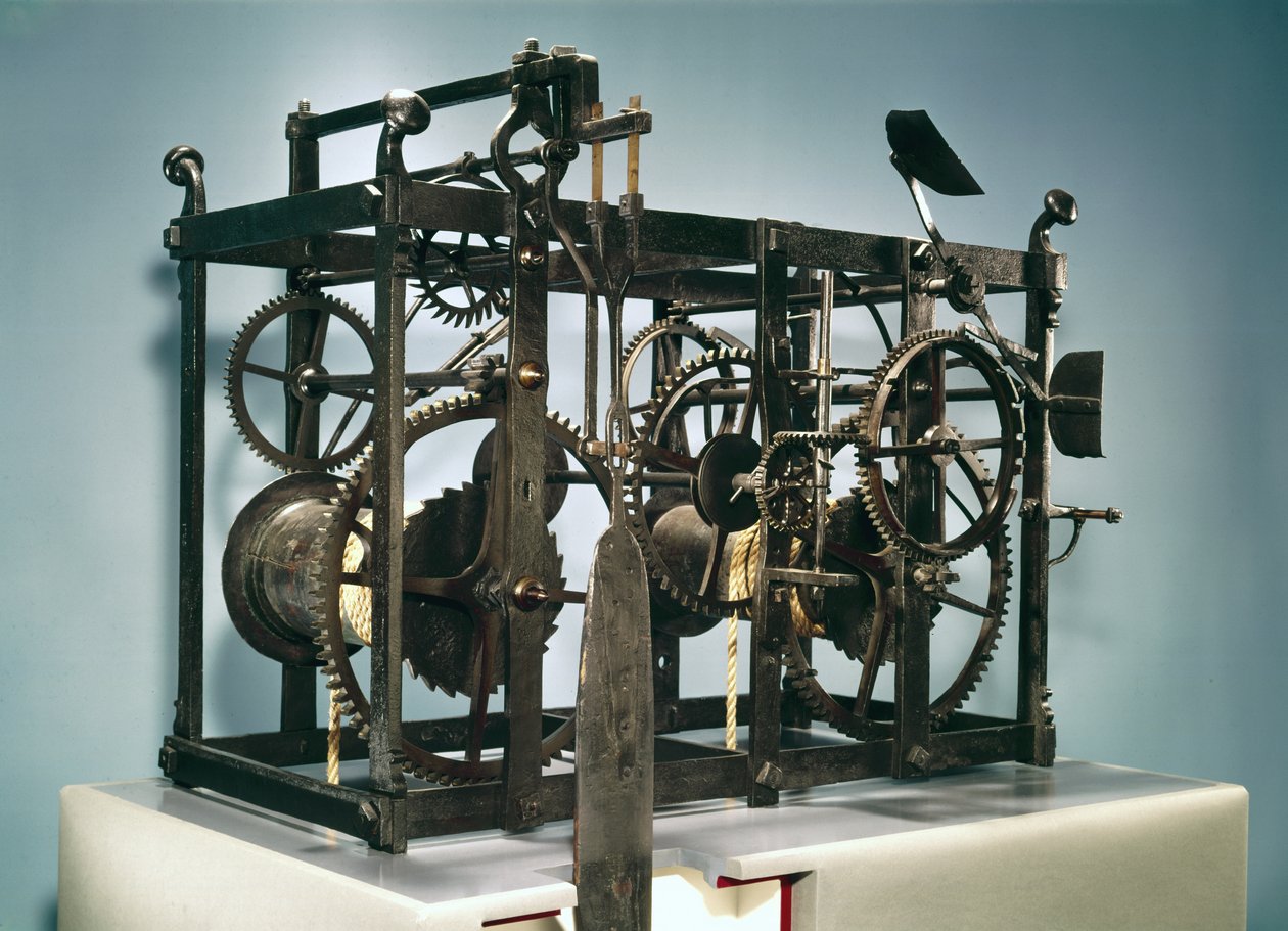 Horloge de tour fabriquée par William Clement de Londres pour le King