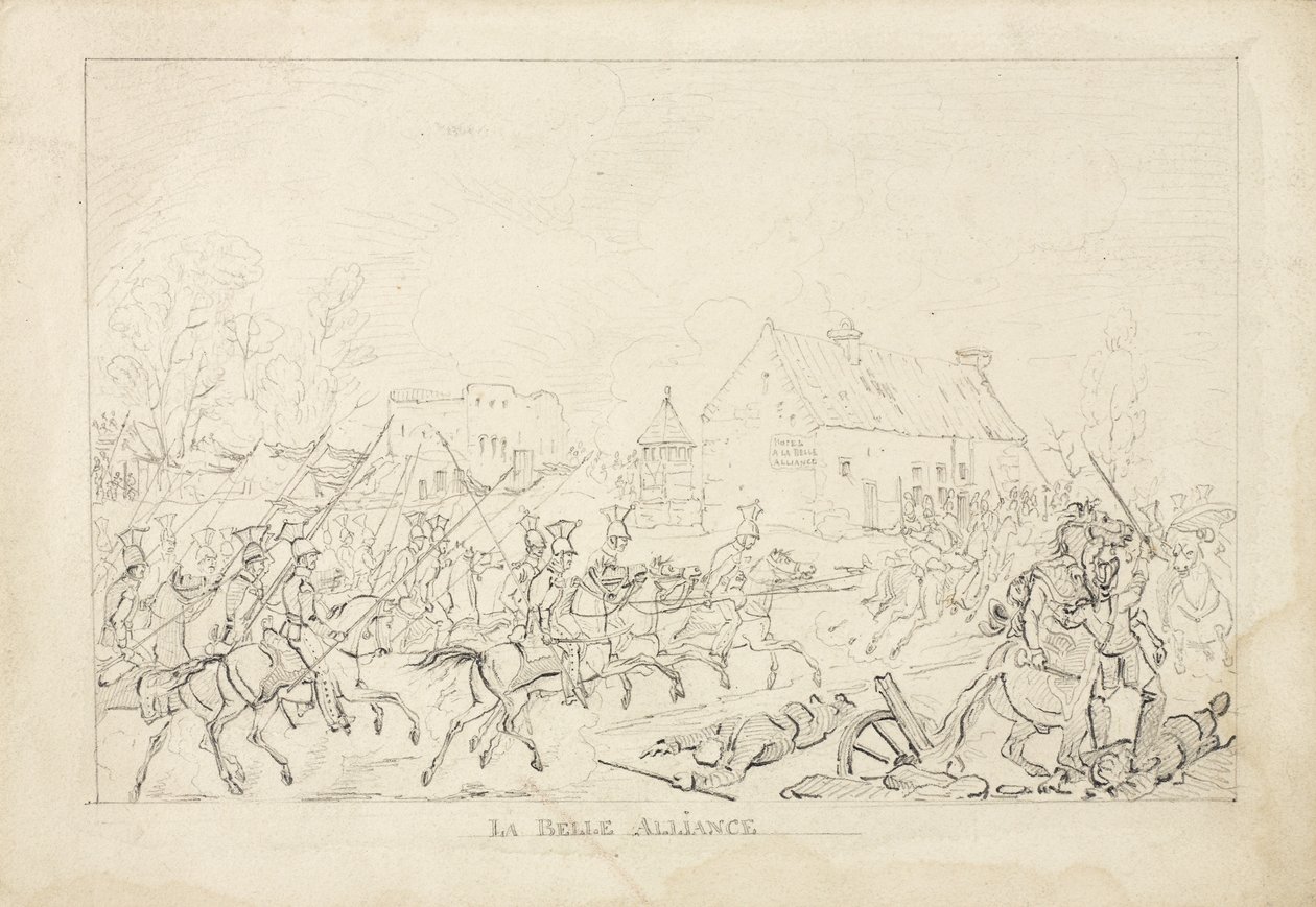 Waterloo, 1815 - English School
