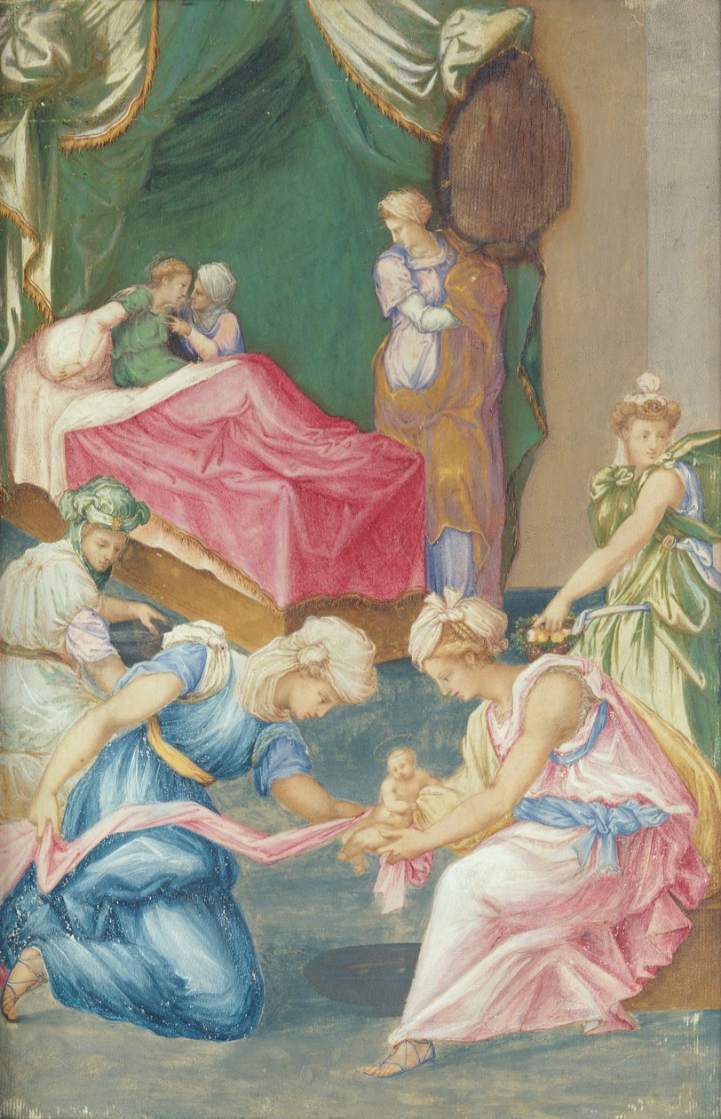 Nativité de la Vierge, 1625-50 - Fontainebleau School