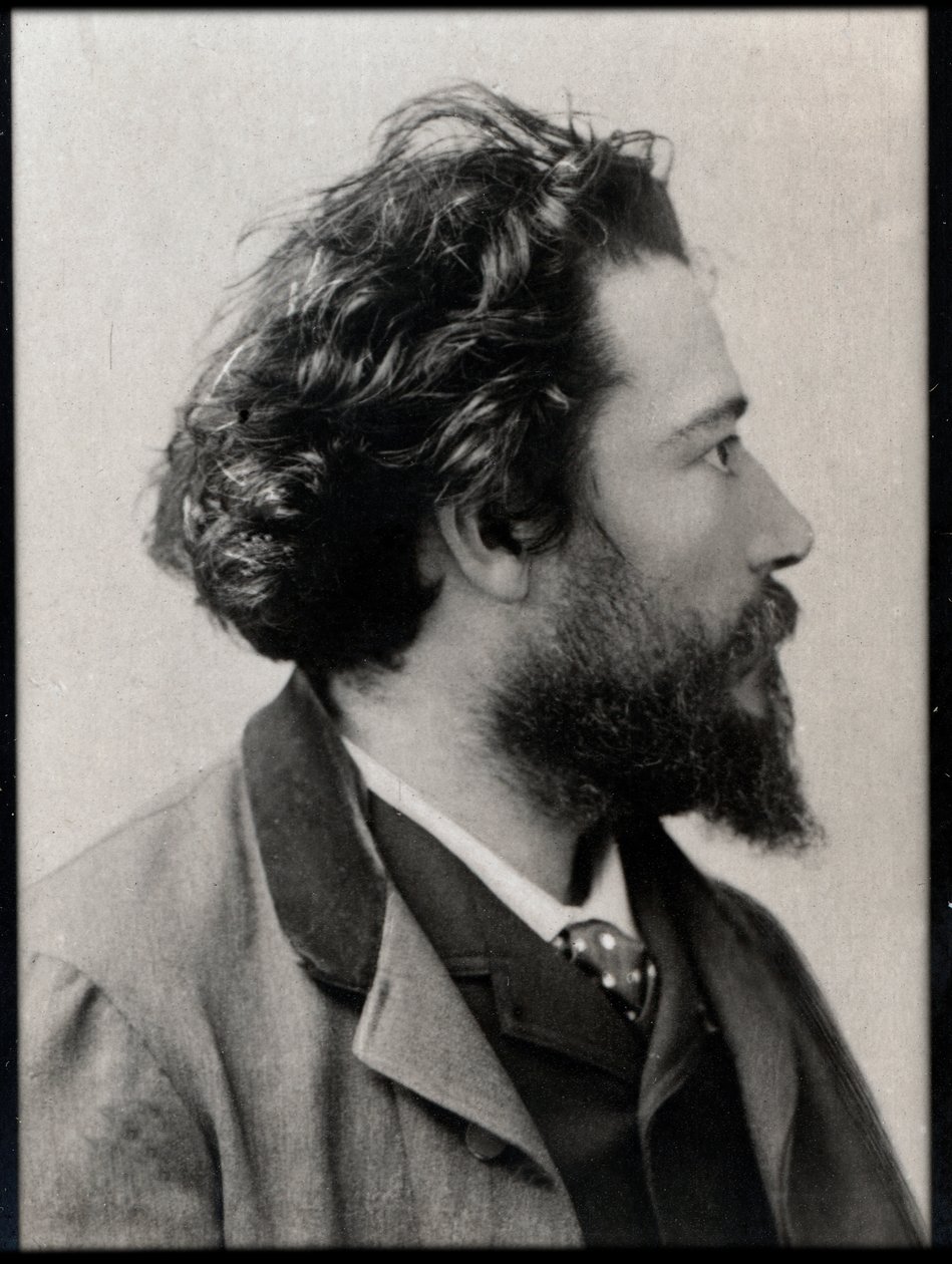 Portrait de Jean François Victor Aicard (1848-1921), poète, dramaturge et romancier français - French Photographer