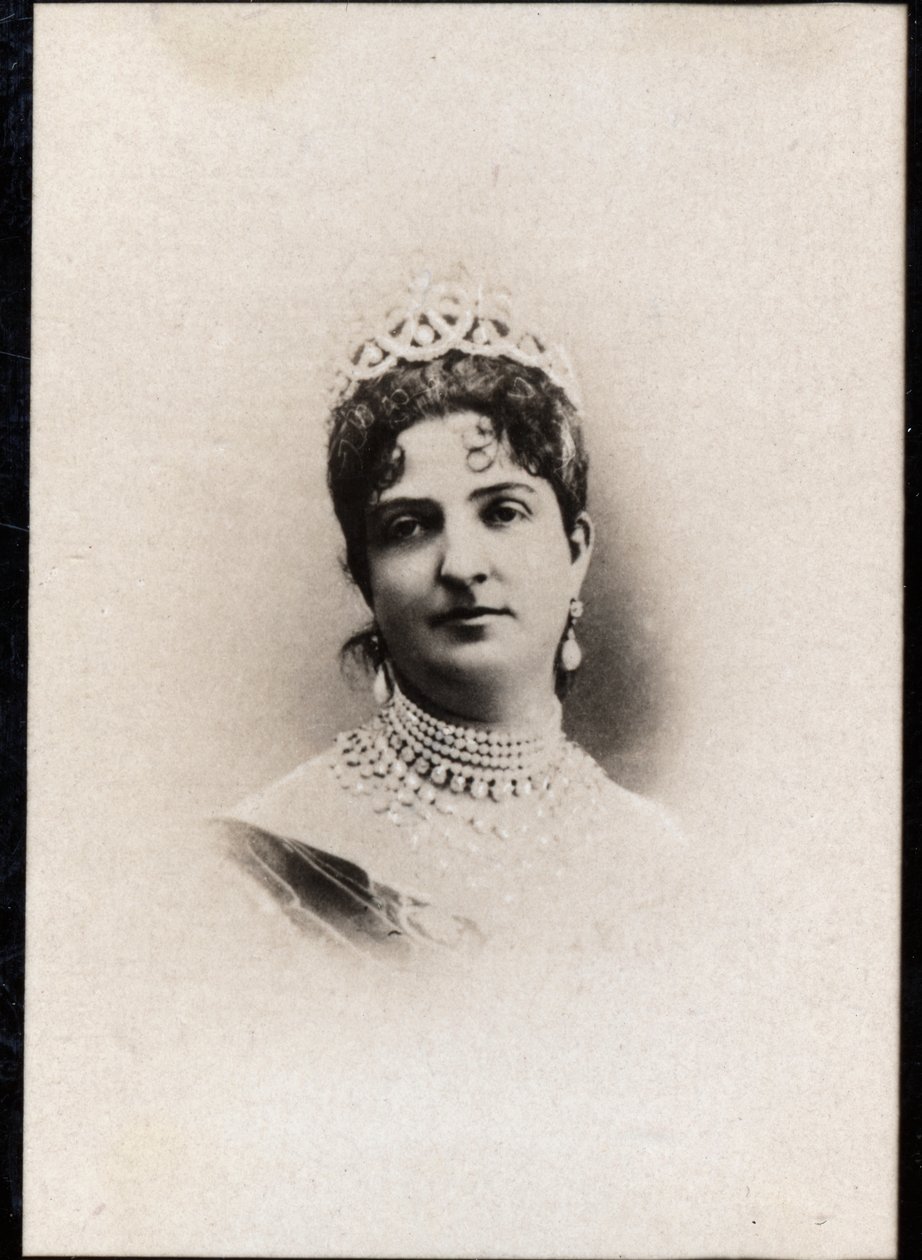 Portrait de Marguerite de Savoie (1851-1926), Reine d