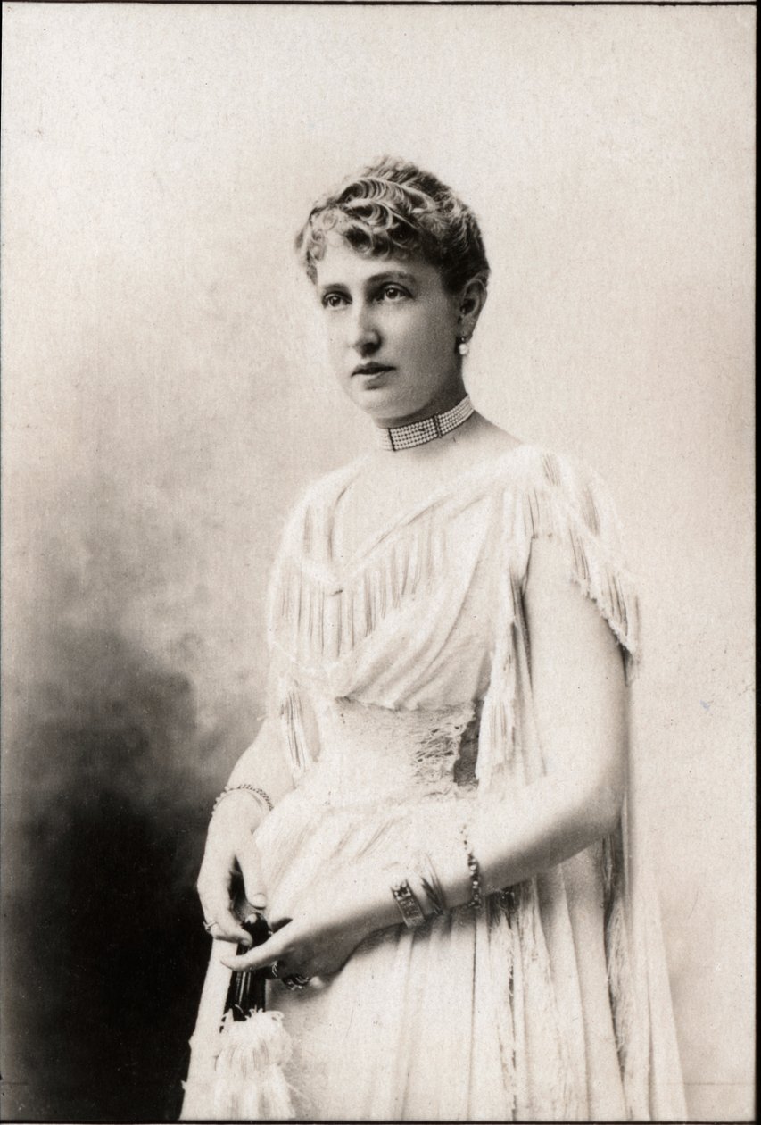 Portrait de Marie Alice Heine (1858-1925), Princesse de Monaco - French Photographer