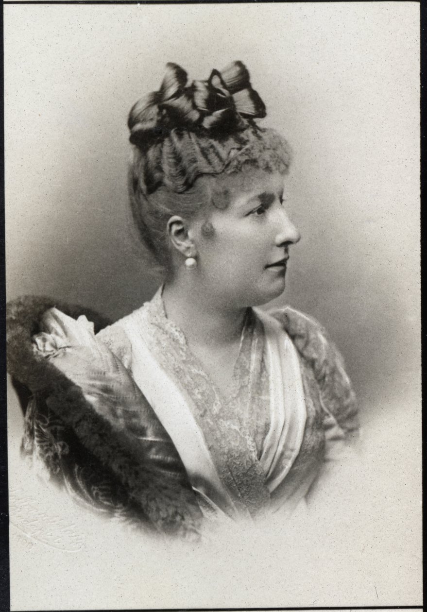 Portrait de la princesse Louise Marie de Belgique (1858-1924) - French Photographer