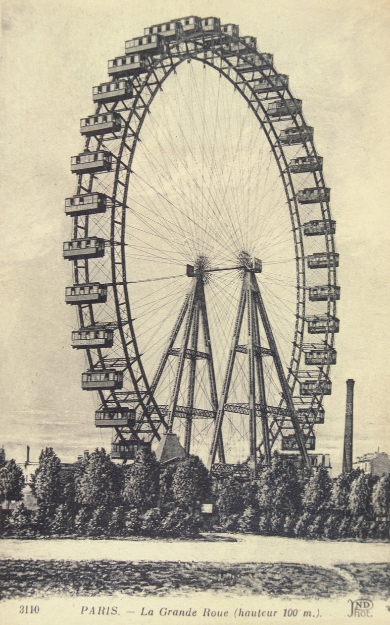 La grande roue à l