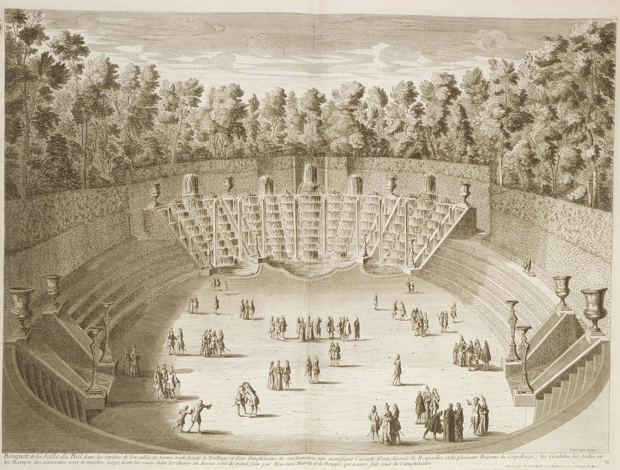 Bosquet du Salle de Bal, Versailles, c.1715 - French School