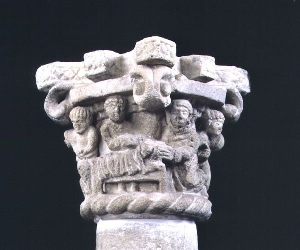 Soins aux malades, relief d