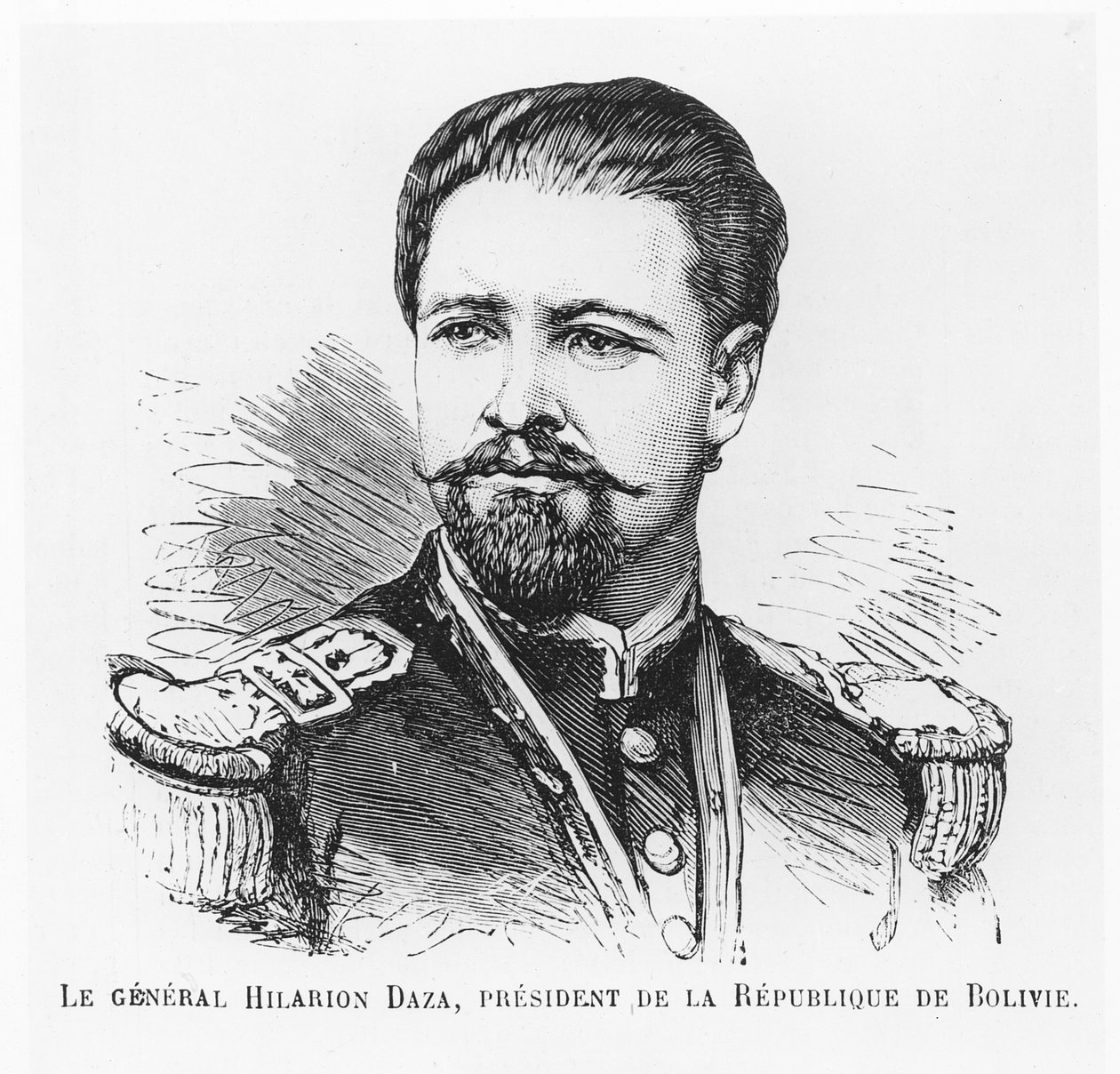 Hilarion Daza, Président de la Bolivie - French School