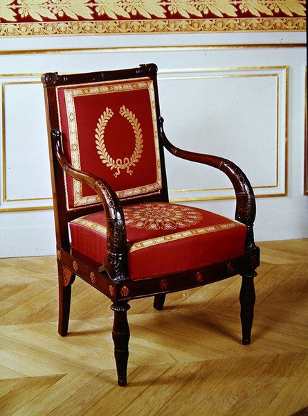 Chaise de style impérial - French School