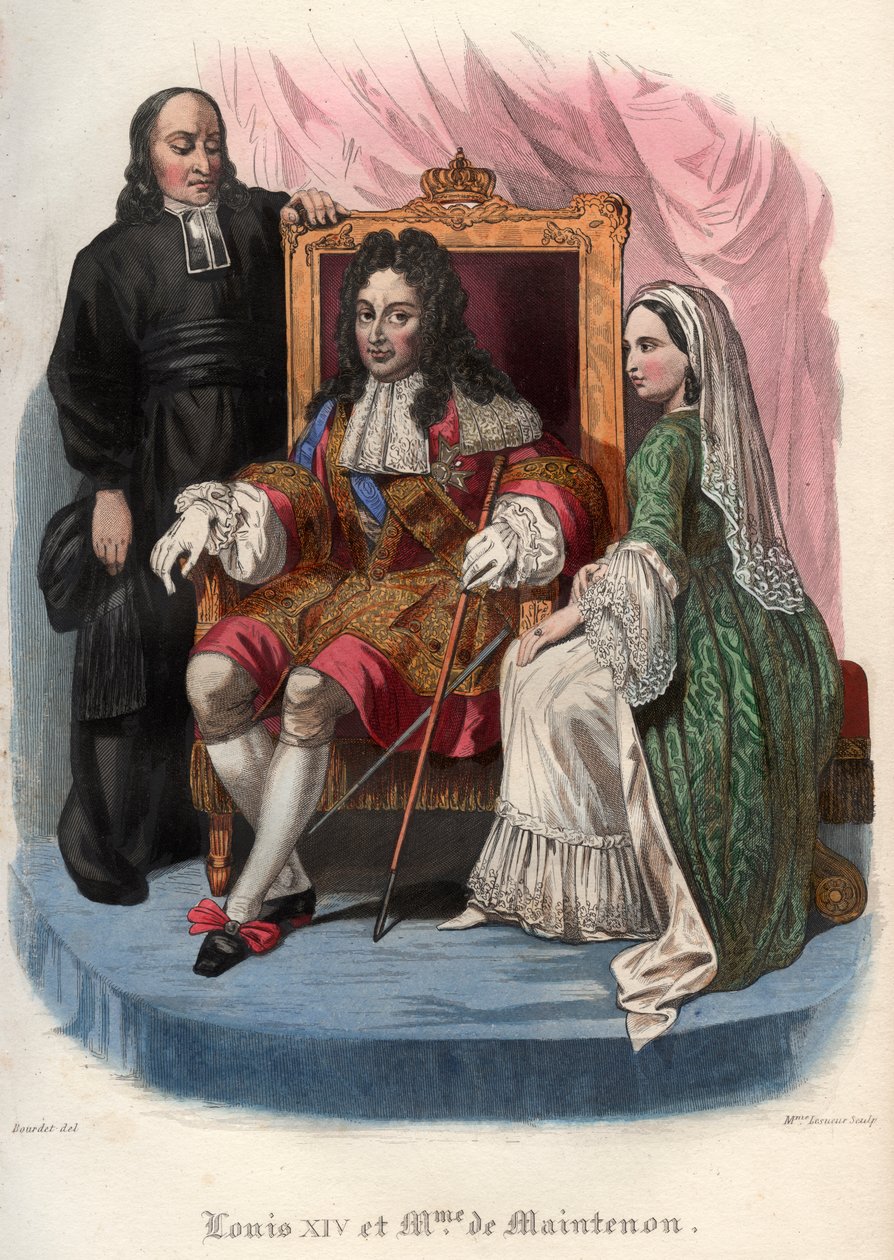 Louis XIV (1638-1715) et Françoise d