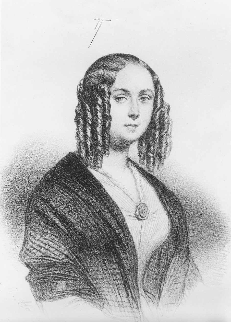 Louise Colet - French School