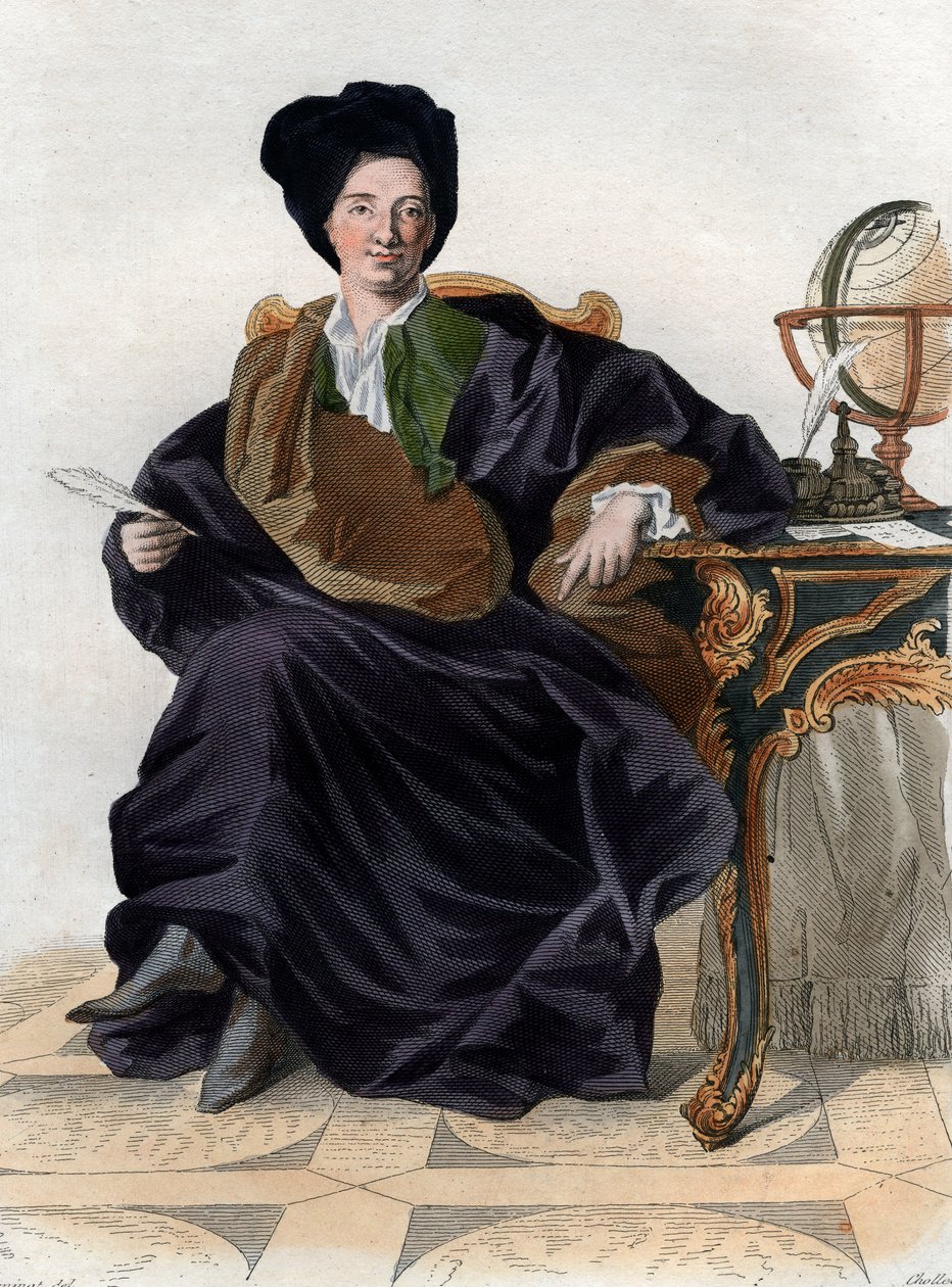 Portrait de Bernard Le Bouyer de Fontenelle (1657-1757) - French School