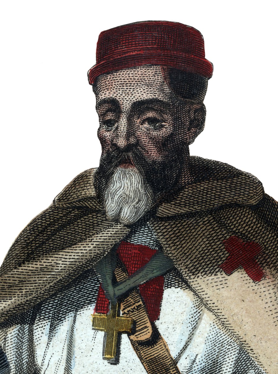 Portrait de Jacques de Molay - French School