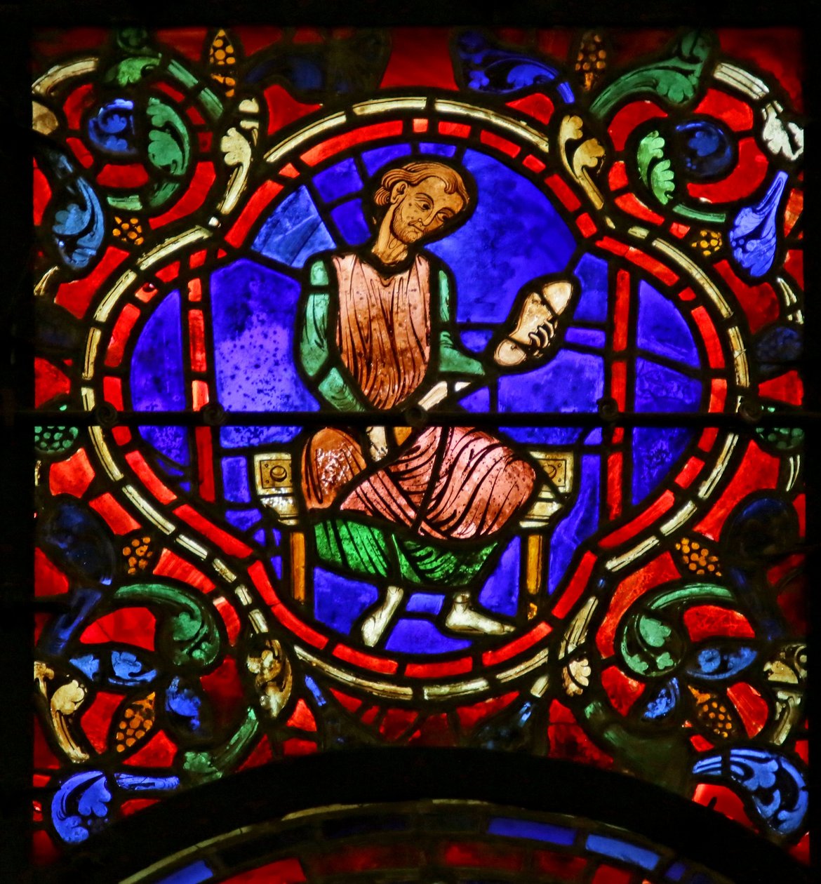 Scène de la vie de Saint Martin, cathédrale de Chartres - French School