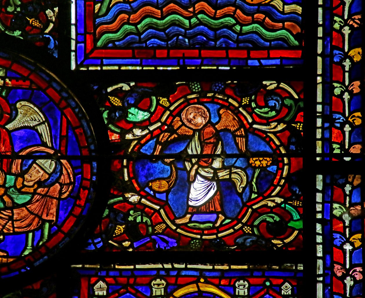 Scène de la vie de Saint Martin, cathédrale de Chartres - French School