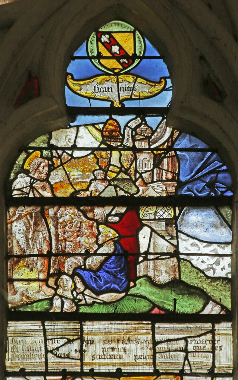 Les Béatitudes, Église Sainte-Tanche de Lhuître, Heureux ceux qui pleurent - French School