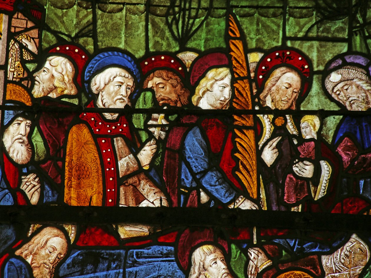 Apôtres à la mort de la Vierge - French School