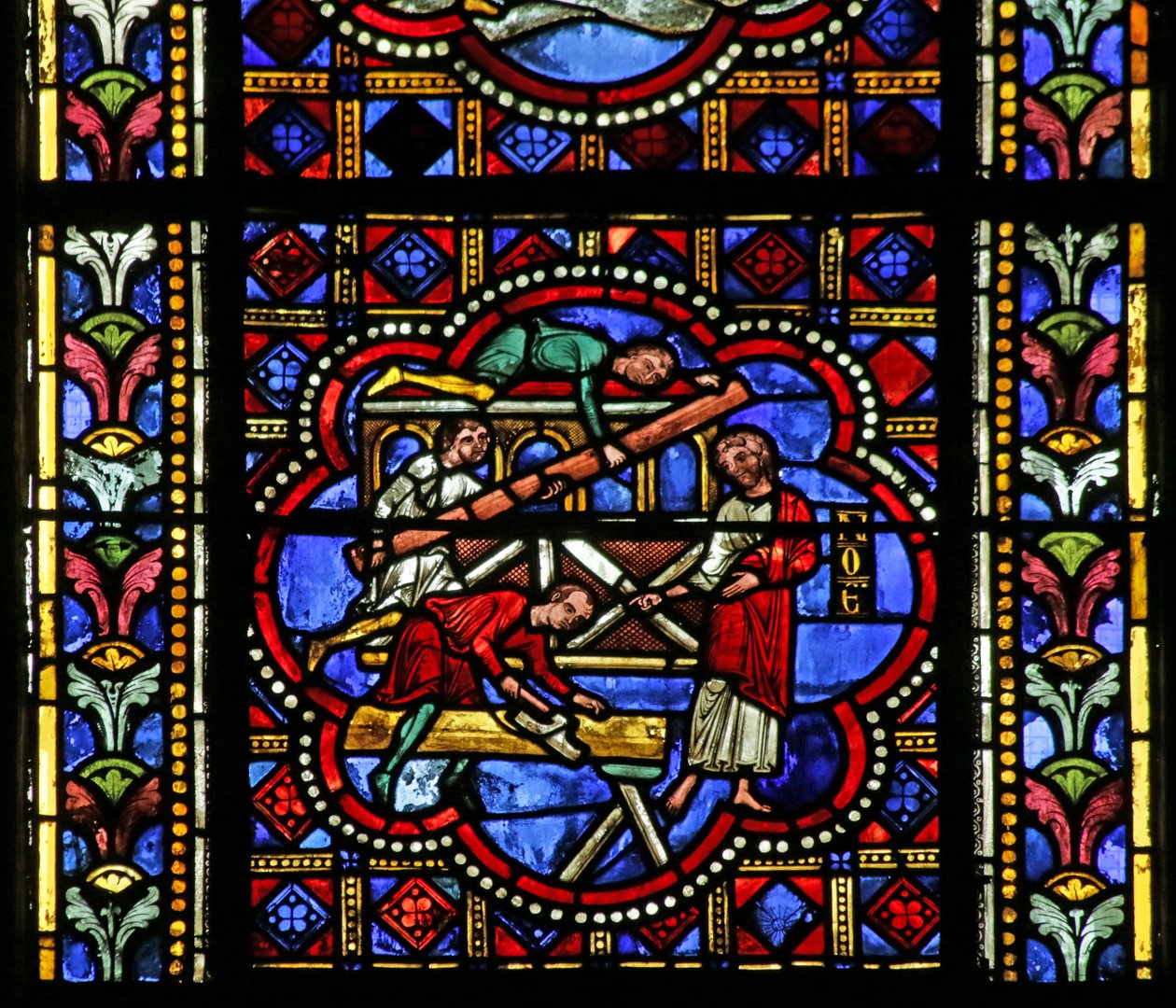 Noé construisant l