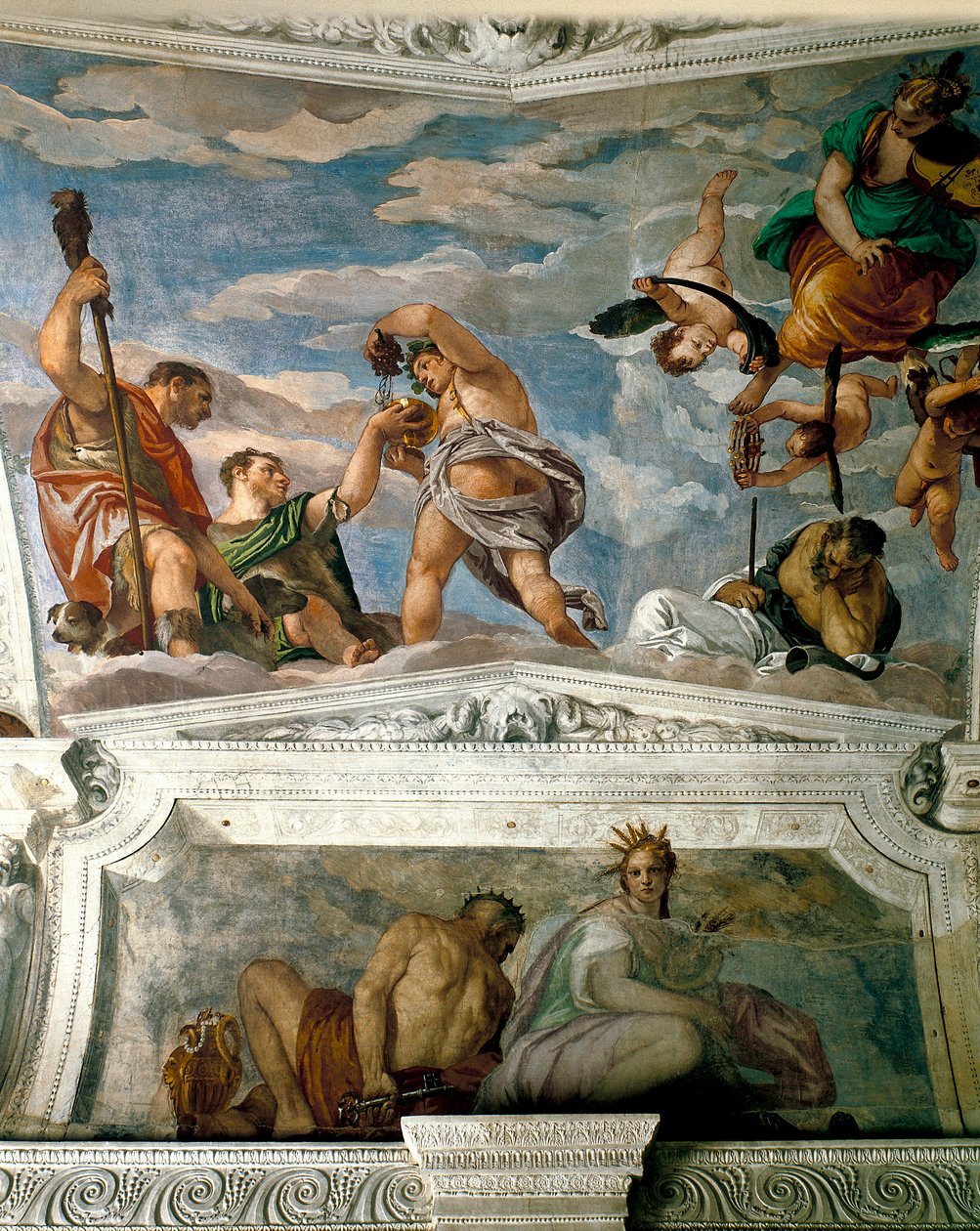 Pluton et Cérès avec Bacchus et Icare, 1560-62 - Paolo Veronese