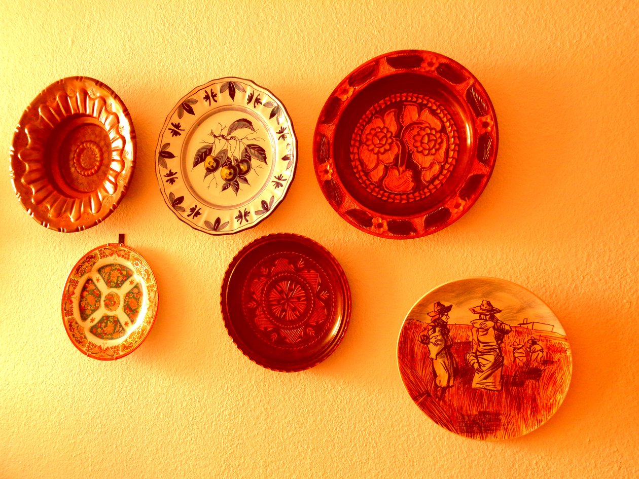 Assiette murale Vintage Antique Handmade - Martina Konitzky