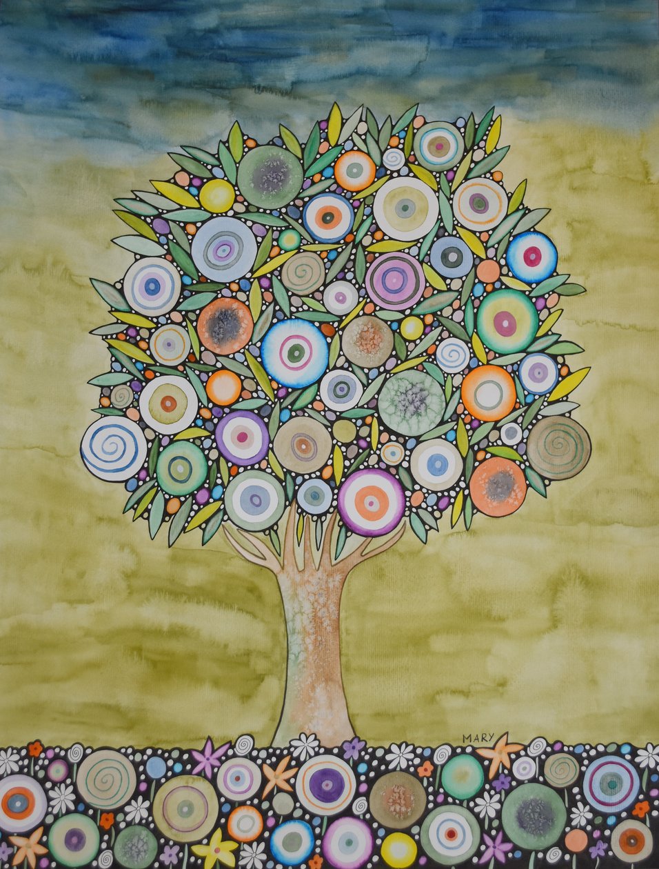 Arbre de vie - Marys Watercolors