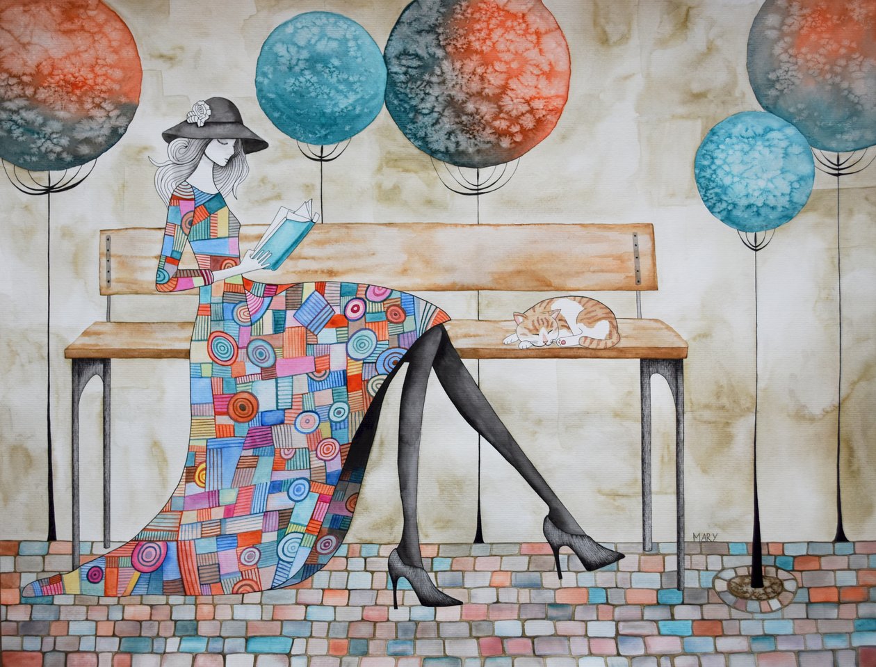 Votre magnifique robe - Marys Watercolors