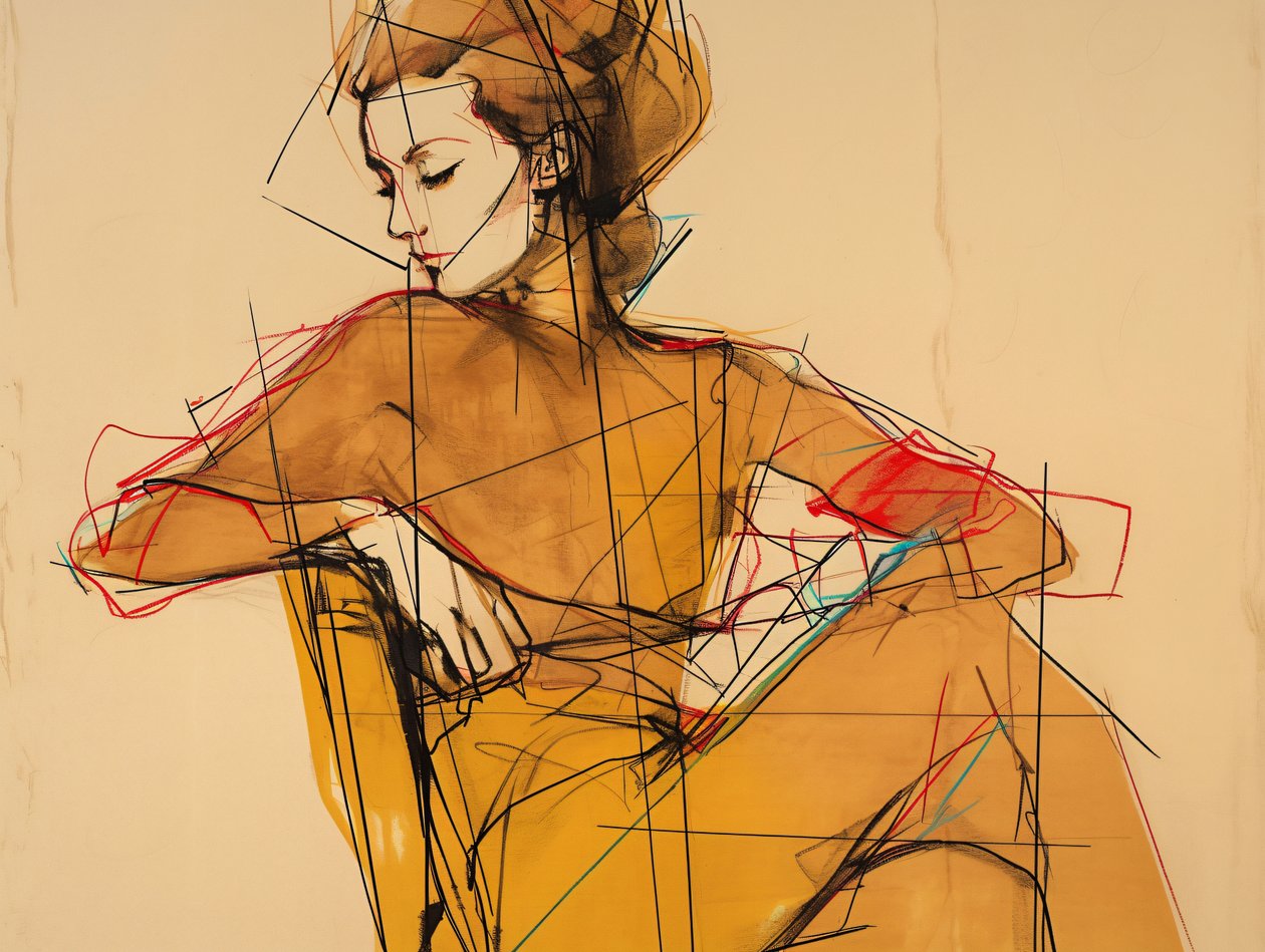 Illustration de mode et dessin d