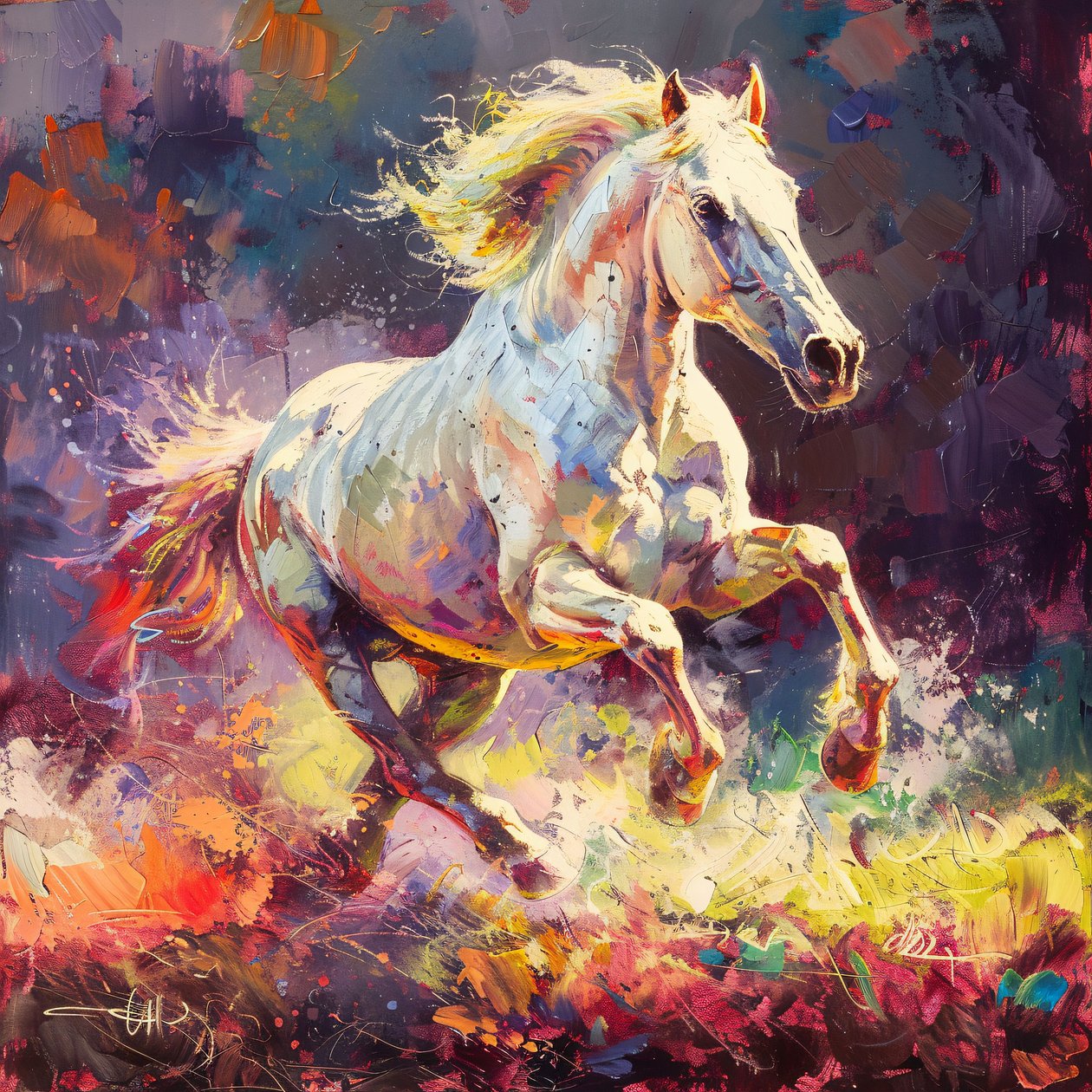 Rendu vibrant d