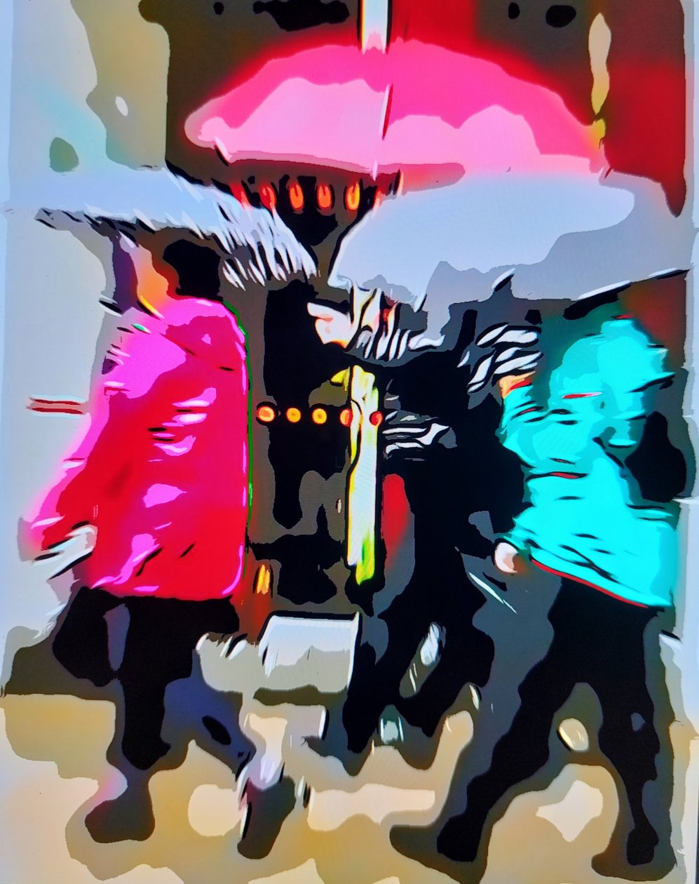 Pluie colorée - Mavet