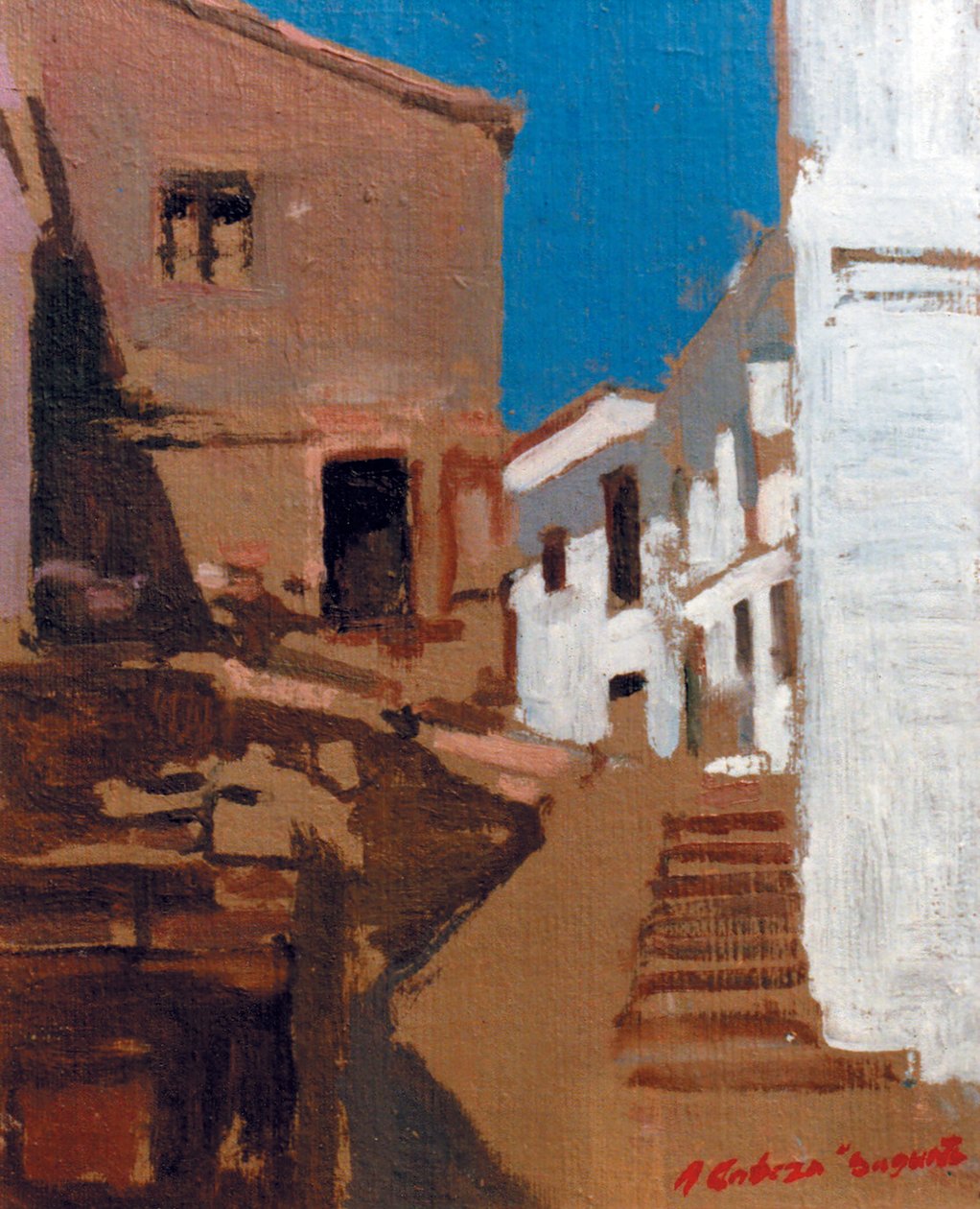 Pintura Valenciana - Calle de Sagunto - Alejandro Cabeza