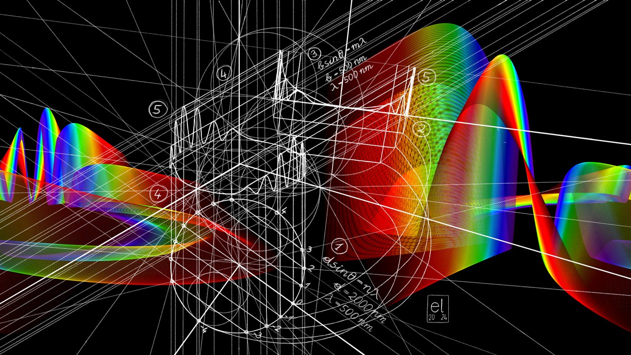Célébration de la diffraction - elkement