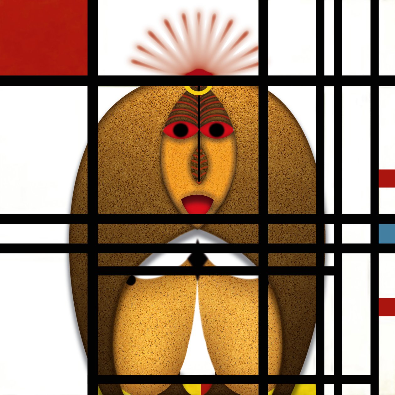 Lockdown (IV) - (aus der Serie Animal Rationale) - Alexander Eibach