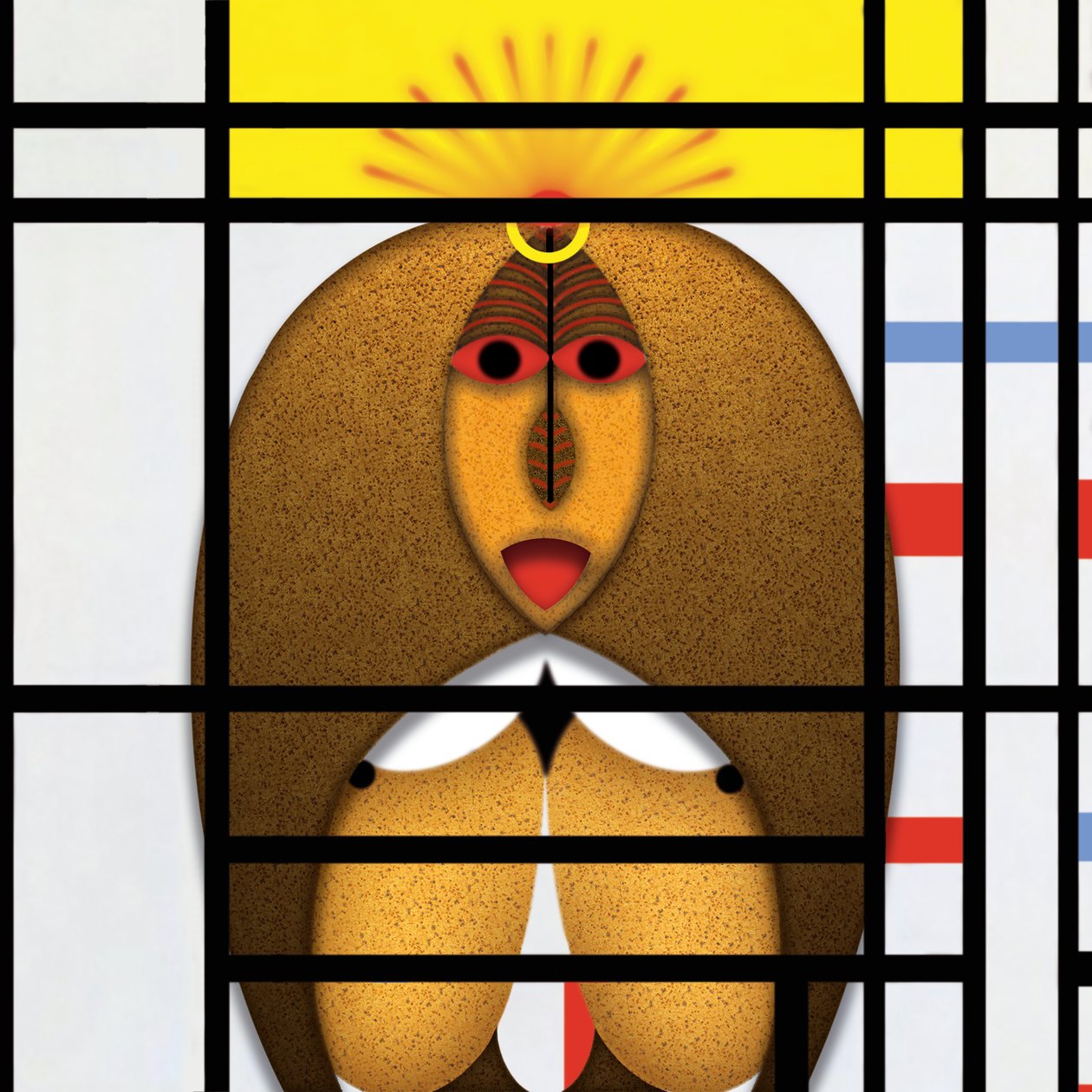 Lockdown (IX) - (aus der Serie Animal Rationale) - Alexander Eibach