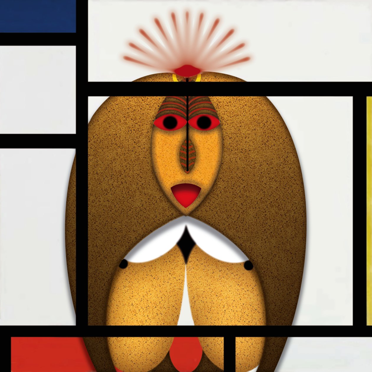 Lockdown (XI) - (aus der Serie Animal Rationale) - Alexander Eibach