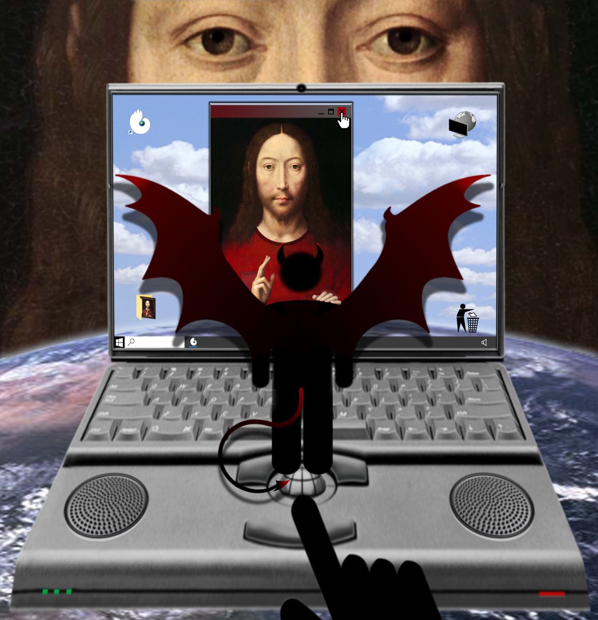 Le débat - un dialogue (II) (de la série : Windows) - Alexander Eibach
