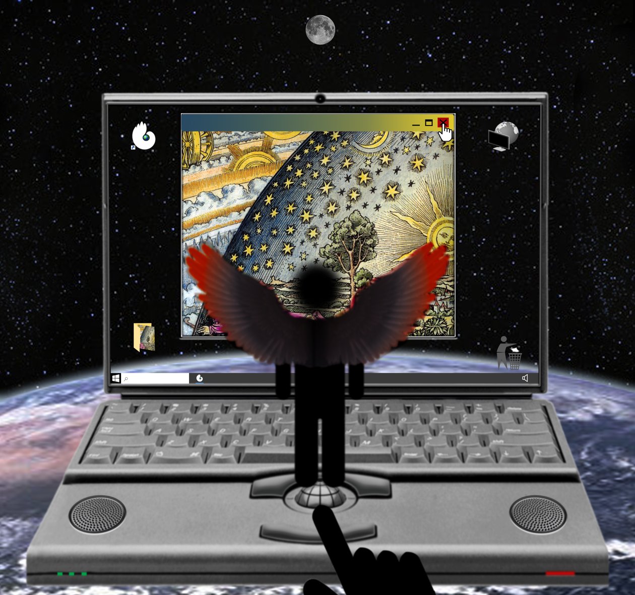 Icare (II) (de la série : Windows) - Alexander Eibach