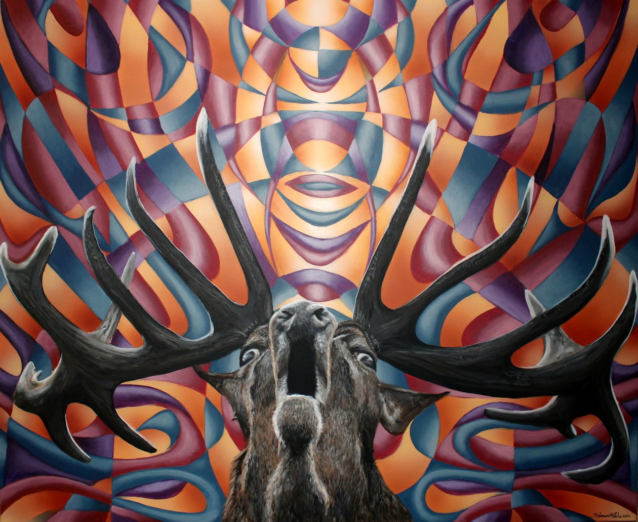 Le rugissement - Simon Hafele Psy-Pix 