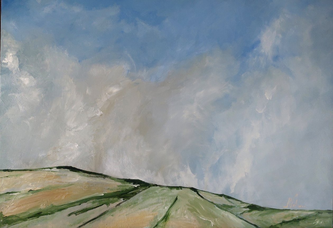 Vent et nuages dans les collines - M. Vet