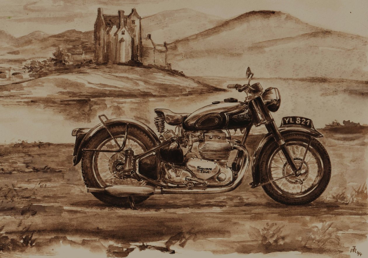 Ariel Square Four 1948 - Jörg-Peter Rabe