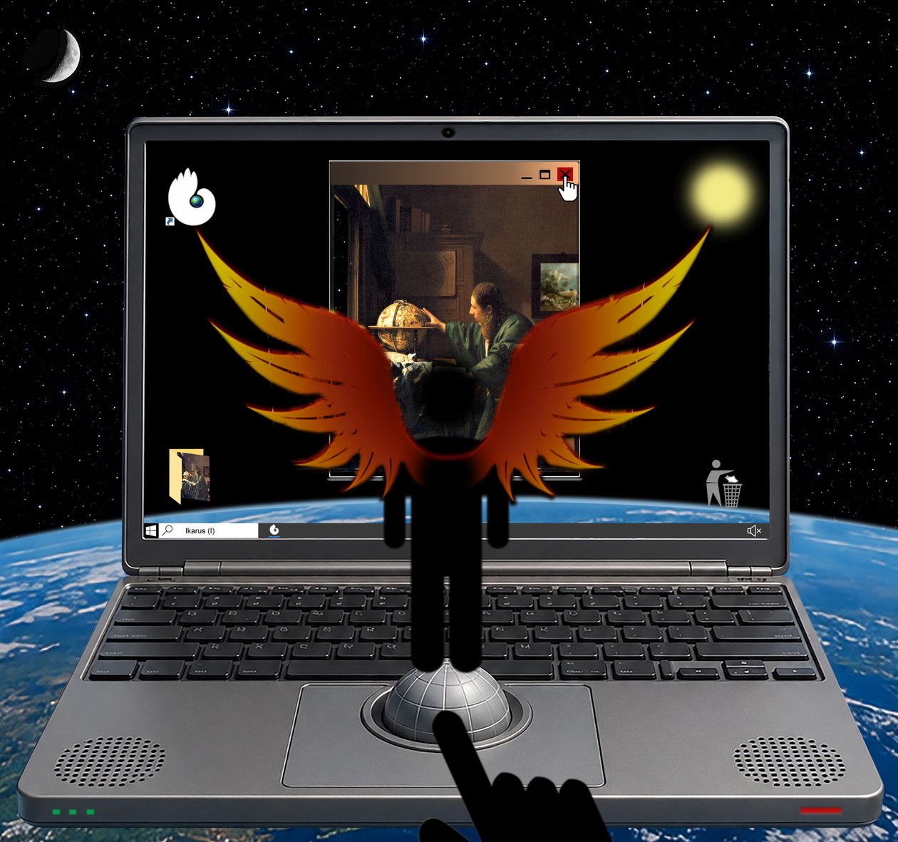 ICARE (I) (de la série WINDOWS) - Alexander Eibach