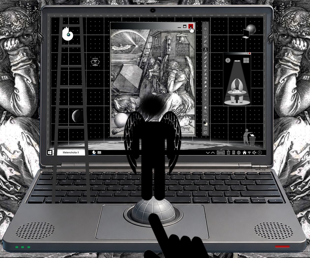 Mélancolie (II) (de la série Windows) - Alexander Eibach