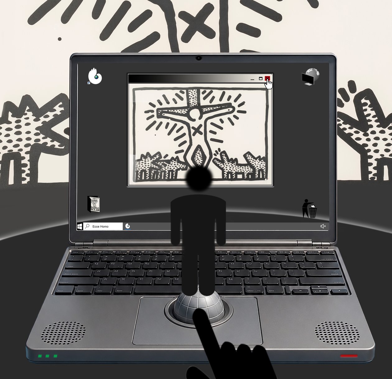 Ecce Homo (I) (de la série Windows) - Alexander Eibach