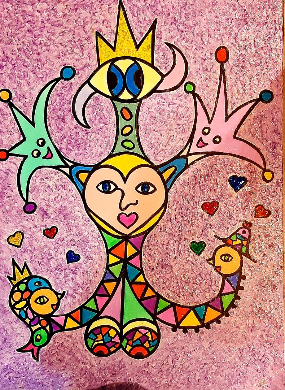 Le cœur qui se contemple lui-même - Steffi_Seiler_Art