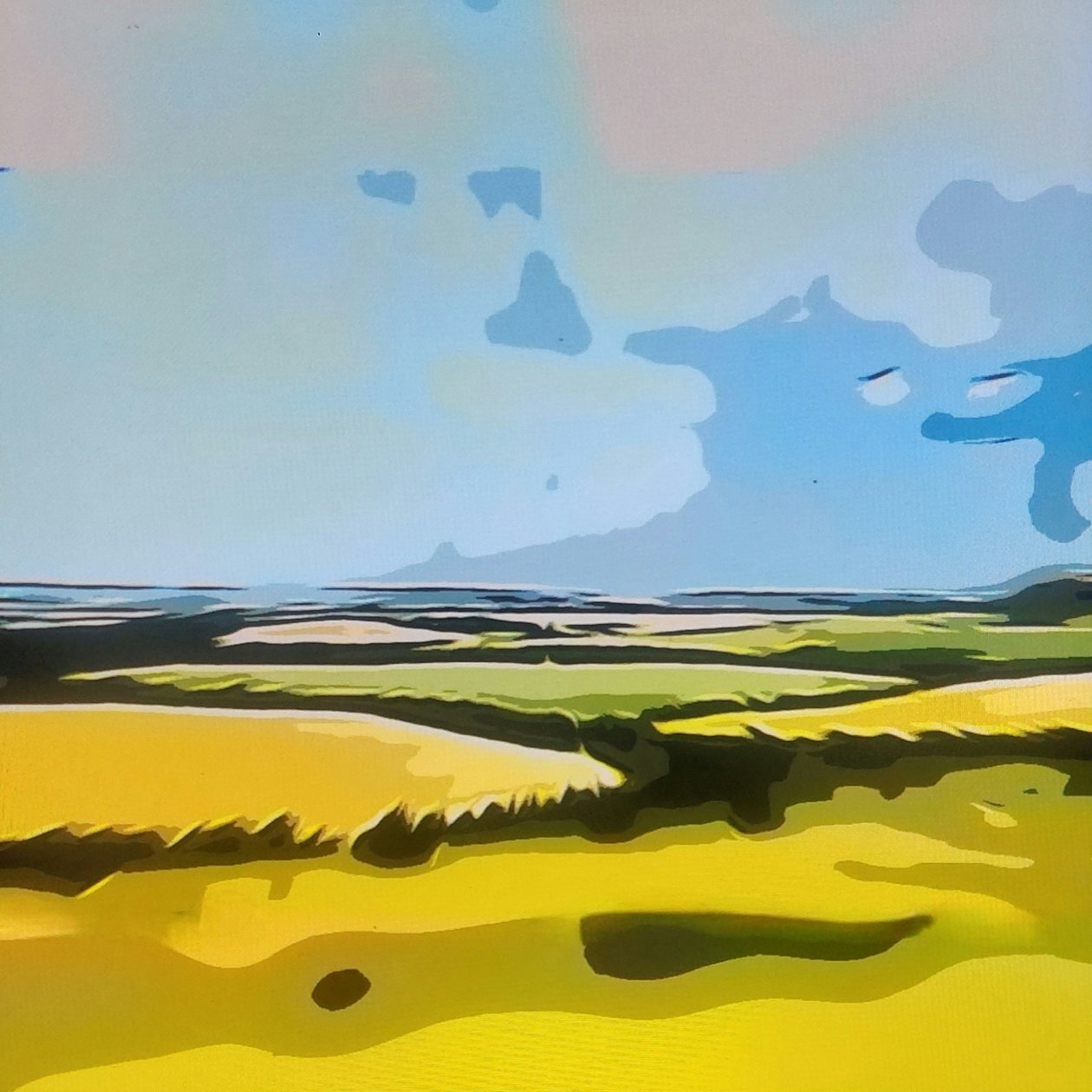 Digitale Landschaft 02 - M. Vet